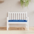 vidaXL Gartenbank-Auflage Blau 110x50x7 cm Stoff