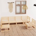 vidaXL 6-tlg. Garten-Lounge-Set Massivholz Kiefer