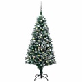 Künstlicher Weihnachtsbaum mit LED-Girlande Künstlicher Weihnachtsbaum mit LED-Girlande