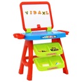 vidaXL, vidaXL 3-1 Staffelei für Kinder Lern-Set