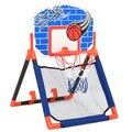 vidaXL, vidaXL Kinder Basketball-Set Multifunktional für Boden und Wand