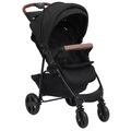 vidaXL, vidaXL 2-in-1 Kinderwagen Anthrazit Stahl