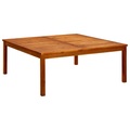 vidaXL, vidaXL Garten-Couchtisch 110x110x45 cm Massivholz Akazie