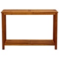 vidaXL Garten Konsolentisch 110x40x75 cm Massivholz Akazie