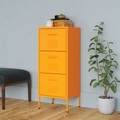 vidaXL, vidaXL Lagerschrank Senfgelb 42,5x35x101,5 cm Stahl