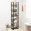 vidaXL Lagerregal Sonoma-Eiche 60x30x210 cm Holzwerkstoff