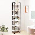vidaXL Lagerregal Weiß 60x30x210 cm Massivholz Kiefer