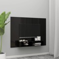 vidaXL TV-Wandschrank Hochglanz-Schwarz 135x23,5x90 cm Spanplatte