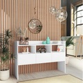 vidaXL Sideboard Weiß 105x30x70 cm Spanplatte