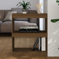 vidaXL Bücherregal/Raumteiler Honigbraun 60x30x71,5 cm Kiefernholz