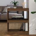 vidaXL Bücherregal/Raumteiler Honigbraun 60x30x71,5 cm Kiefernholz