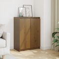vidaXL Sideboard Honigbraun 60x36x84 cm Massivholz Kiefer