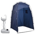 vidaXL, vidaXL Tragbarer Camping-Handwaschbecken mit Zelt 20 L
