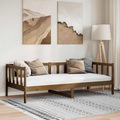 vidaXL Tagesbett Honigbraun Kiefer Massivholz 90x200 cm