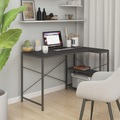 vidaXL Computertisch Schwarz 110x72x70 cm Holzwerkstoff