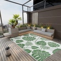 vidaXL Outdoor-Teppich Grün 190x290 cm PP