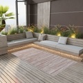 vidaXL Outdoor-Teppich Taupe 140x200 cm PP
