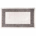 vidaXL Teppich Waschbar 120x180 cm Hellbeige Rutschfest