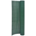 vidaXL Gartenzaun Doppelseitig 90x400 cm Grün