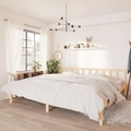 vidaXL Massivholzbett Kiefer 180x200cm 6FT Super King