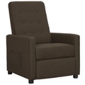 vidaXL Relaxsessel Braun Stoff