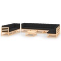 vidaXL, vidaXL 11-tlg. Garten-Lounge-Set mit Anthrazit Kissen Kiefernholz