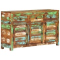 vidaXL, vidaXL Sideboard 110x30x65 cm Altholz Massiv