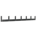 vidaXL Gabionenkorb U-Form mit 7 Säulen Eisen 740x20x100 cm