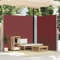 vidaXL Seitenmarkise Ausziehbar Braun 200x600 cm