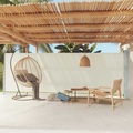 vidaXL Seitenmarkise Ausziehbar 180x600 cm Creme
