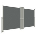 vidaXL Seitenmarkise Ausziehbar Anthrazit 140x1200 cm