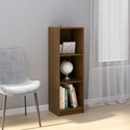 vidaXL Bücherregal/Raumteiler Honigbraun Massivholz Kiefer