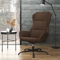 vidaXL Relaxsessel Braun Wildleder-Optik