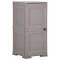 vidaXL Kunststoffschrank 40x43x85,5 cm Holzdesign Grau
