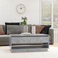 vidaXL Couchtisch Betongrau 102,5x55x44 cm Holzwerkstoff