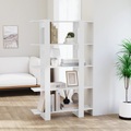 vidaXL Bücherregal/Raumteiler Weiß 100×30×160 cm