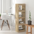 vidaXL Bücherregal/Raumteiler Sonoma-Eiche 40x30x135 cm