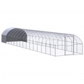 vidaXL, vidaXL Outdoor-Hühnerstall 3x16x2 m Verzinkter Stahl