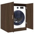 vidaXL Waschmaschinenschrank Braun Eichen-Optik 71x71,5x91,5 cm