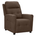 vidaXL Relaxsessel Braun Stoff