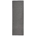 vidaXL Outdoor-Teppich Flachgewebe 80x250 cm Grau