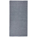 vidaXL Outdoor-Teppich Flachgewebe 100x200 cm Blau