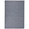 vidaXL Outdoor-Teppich Flachgewebe 160x230 cm Blau