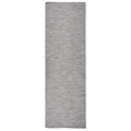 vidaXL Outdoor-Teppich Flachgewebe 80x250 cm Braun und Schwarz