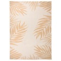 vidaXL Outdoor-Teppich Flachgewebe 200x280 cm Blattmuster