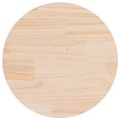 vidaXL, vidaXL Tischplatte Ø60x2,5 cm Massivholz Kiefer