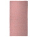 vidaXL Outdoor-Teppich Flachgewebe 100x200 cm Rot