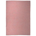 vidaXL Outdoor-Teppich Flachgewebe 160x230 cm Rot
