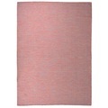 vidaXL Outdoor-Teppich Flachgewebe 200x280 cm Rot