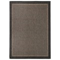 vidaXL Outdoor-Teppich Flachgewebe 120x170 cm Dunkelbraun